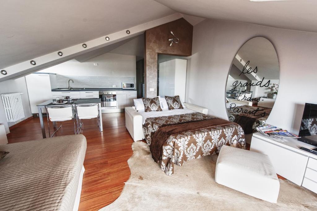 דירות ברגמו Cute & Cozy Terrace חדר תמונה